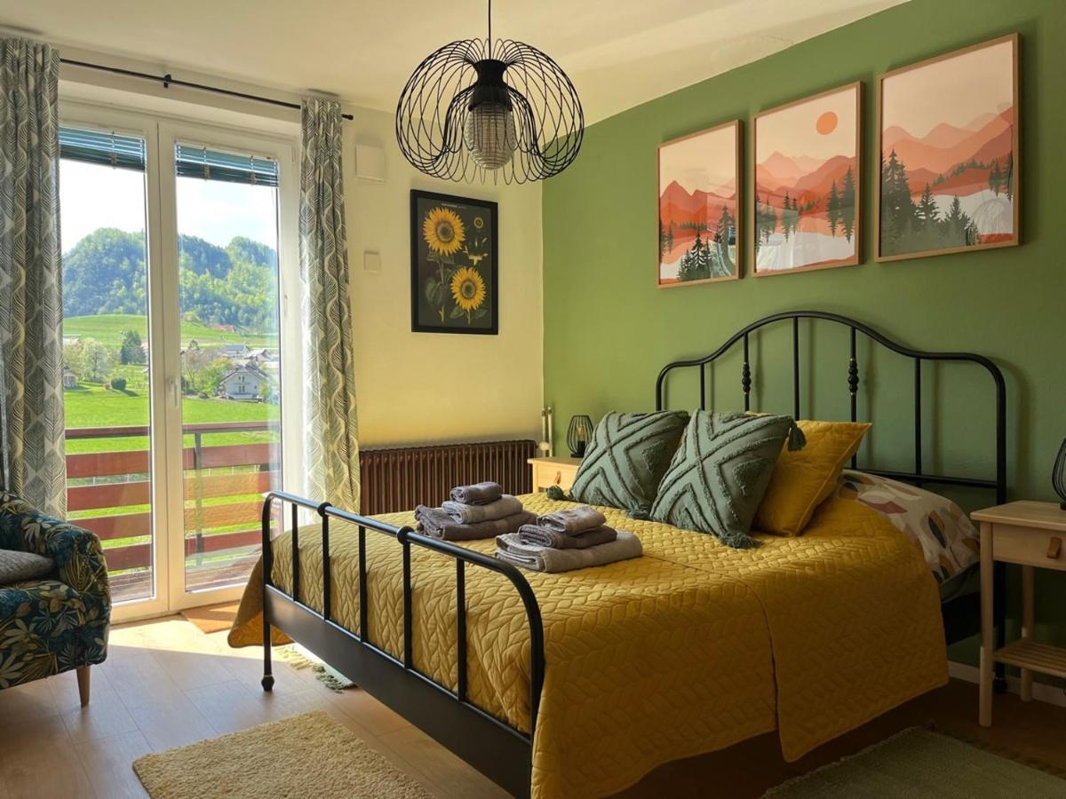 Mountain Vista Apartment Bled Bagian luar foto