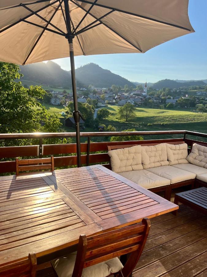 Mountain Vista Apartment Bled Bagian luar foto